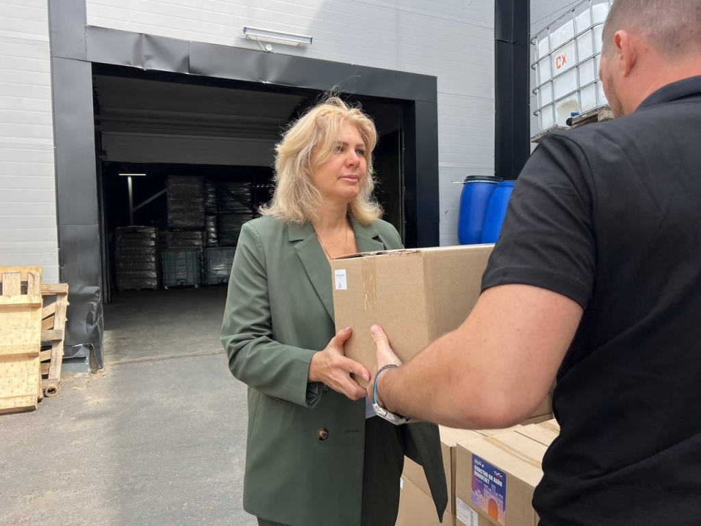 Волонтеры подмосковного Пушкинского отправили гуманитарную помощь в Курск