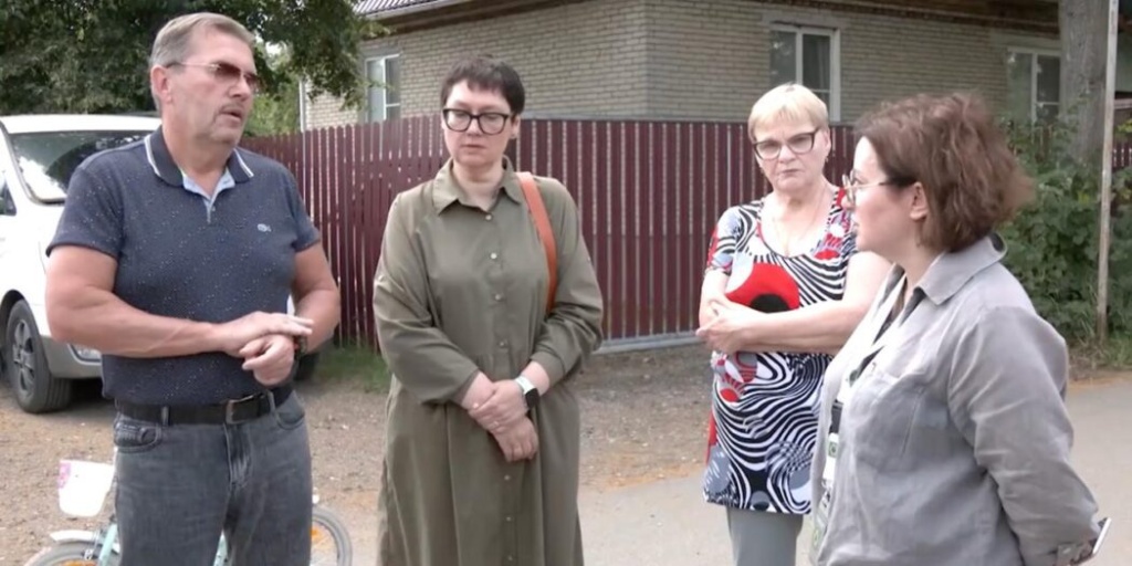 Уполномоченный Главы округа Пушкинский Нина Ушакова обсудила с жителями Ивантеевки вопросы безопасности и благоустройства