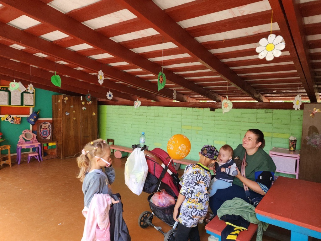 В подмосковном Красноармейске территория детского сада «Белочка» преобразилась к новому учебному году