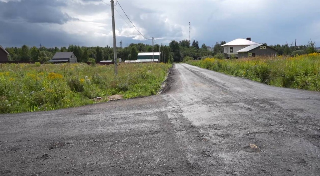 В подмосковном Пушкинском завершается обустройство подъездных путей к участкам многодетных семей