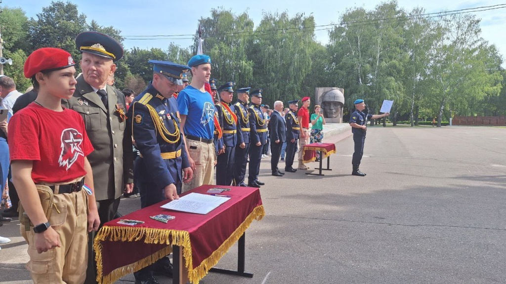 В Коломне более тридцати новобранцев приняли Военную присягу