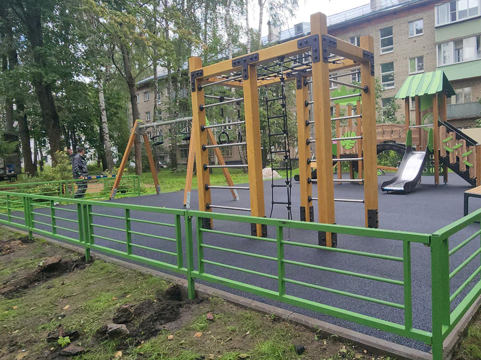 Новая детская площадка в стиле «Дендрология» появится в округе Пушкинский