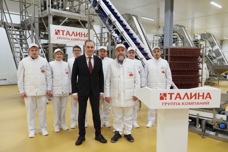 В Мордовии открылось производство мясных снейков В Мордовии открылось производство мясных снейков