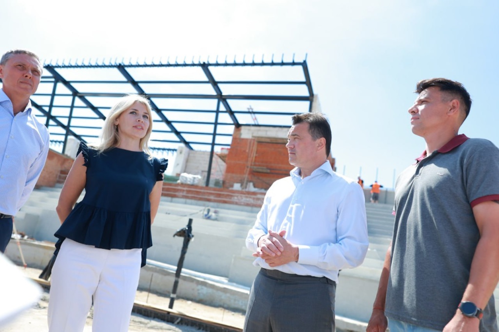 Ремонт стадиона «Авангард» в Коломне выполнен более чем на половину