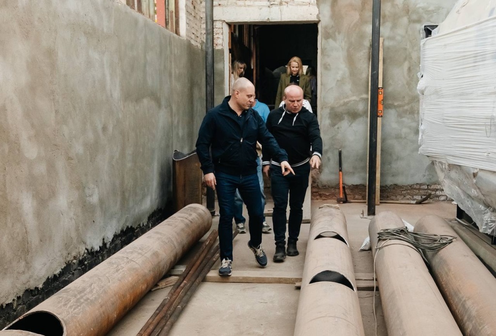 Глава Городского округа Пушкинский посетил котельную на Студенческом проезде в Ивантеевке