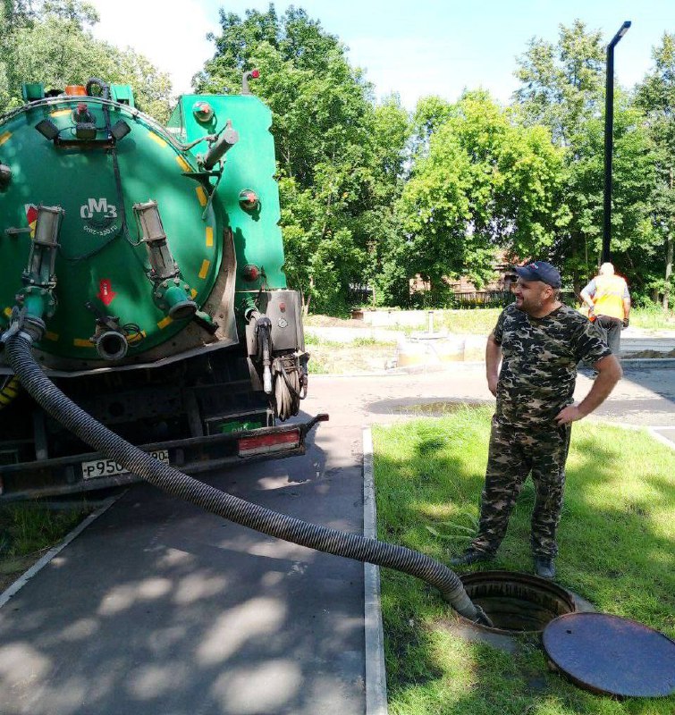 Коммунальные службы подмосковного Пушкинского усилили защиту канализационных сетей