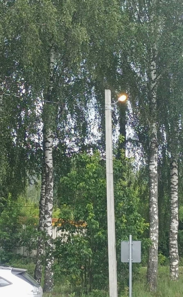 В подмосковном Красноармейске установили новые светодиодные фонари