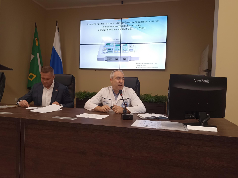 В Пушкинскую клиническую больницу имени профессора Розанова поступило новое оборудование для физиотерапии