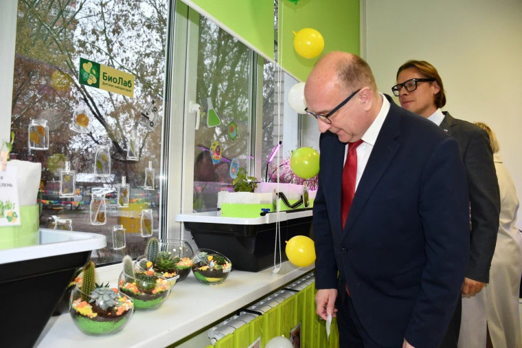 В Иванове в детском саду №15 открылась инновационная лаборатория «БиоЛаб.Дети» для юных исследователей