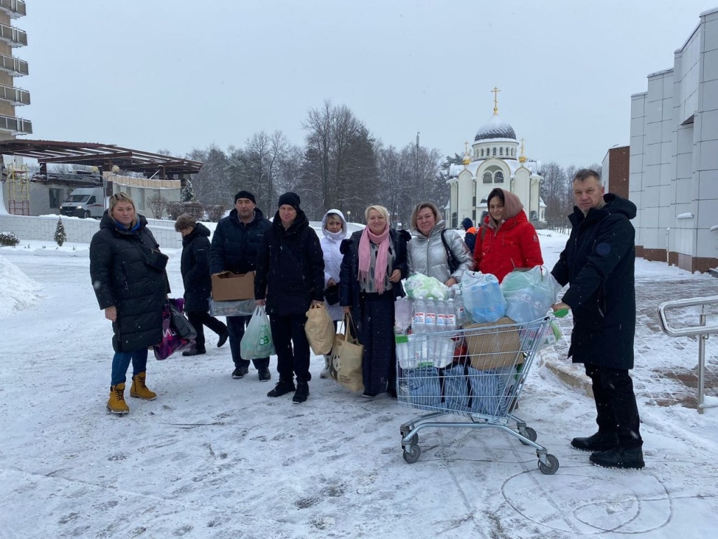 Волонтеры Домодедово посетили госпиталь в Красногорске Волонтеры Домодедово посетили госпиталь в Красногорске